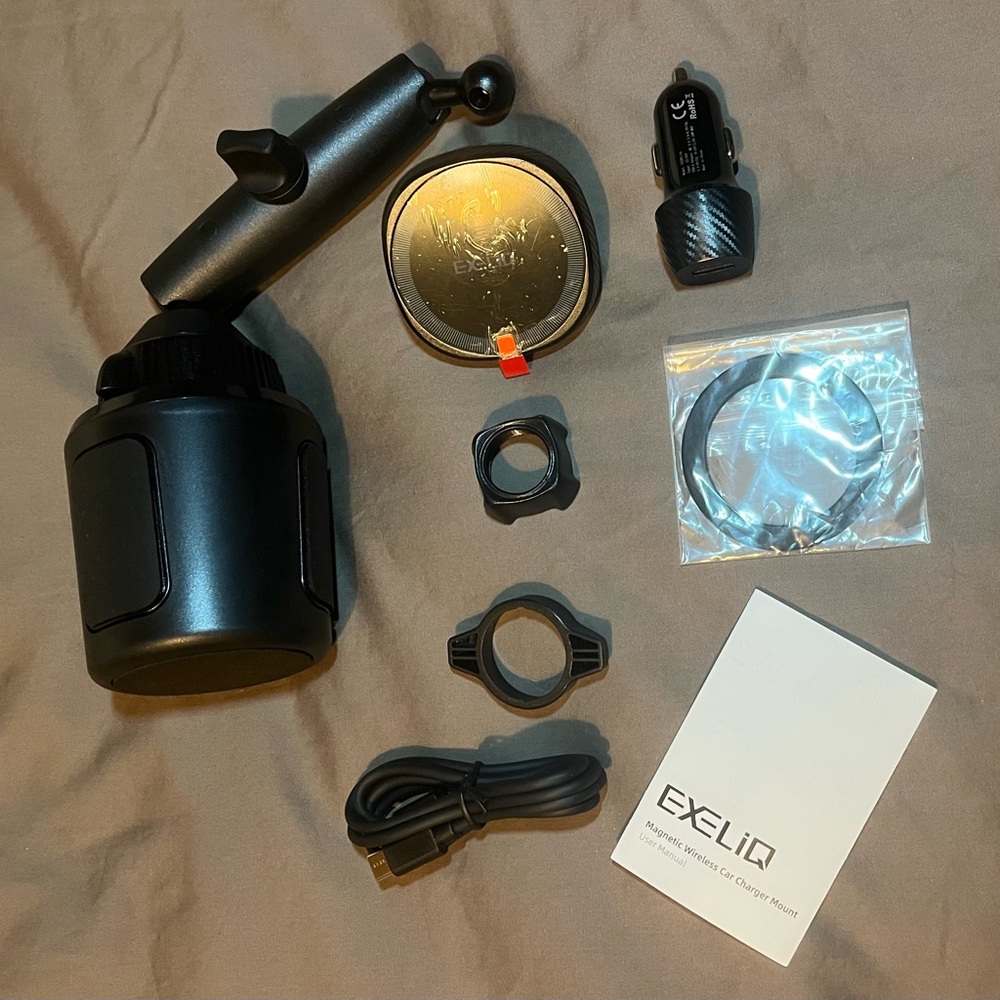 Exeliq MagSafe Cup Holder Phone Charger